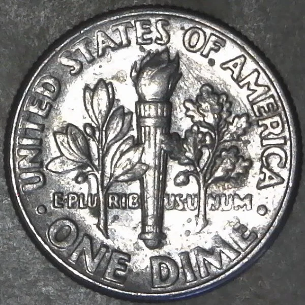 1997--P-Roosevelt-Dime-With-Nice-Sized-Die-Chip?
